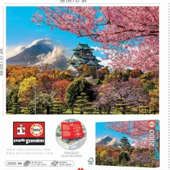 Educa Château d'Osaka - puzzle de 2000 pièces