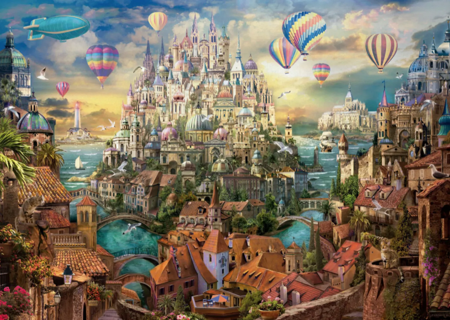 Educa Cité Des Rêves - puzzle de 2000 pièces
