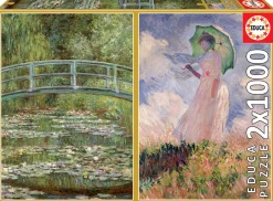 Educa Claude Monet - 2 x 1000 pièces puzzle