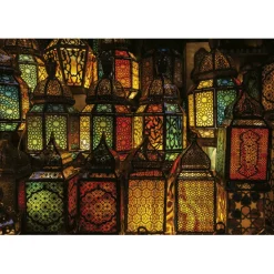 Educa Collage de lanternes - puzzle de 1000 pièces