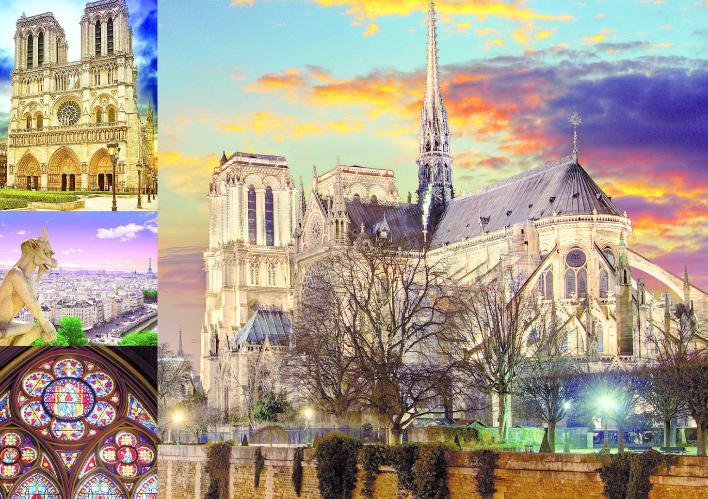 Educa Collage de Notre Dame - 1000 pièces