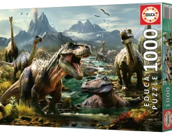 Educa Dinosaures Féroces - puzzle de 1000 pièces