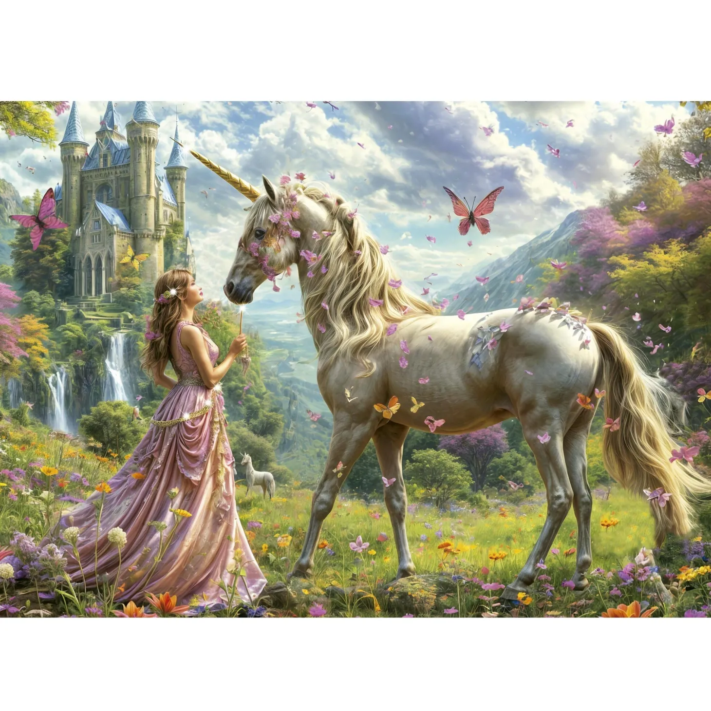 Educa Fées Licornes et Papillons - puzzle de 500 pièces