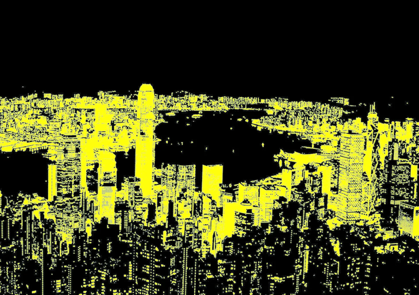 Educa Hong Kong Skyline - Glow in the Dark - puzzle 1000 pièces