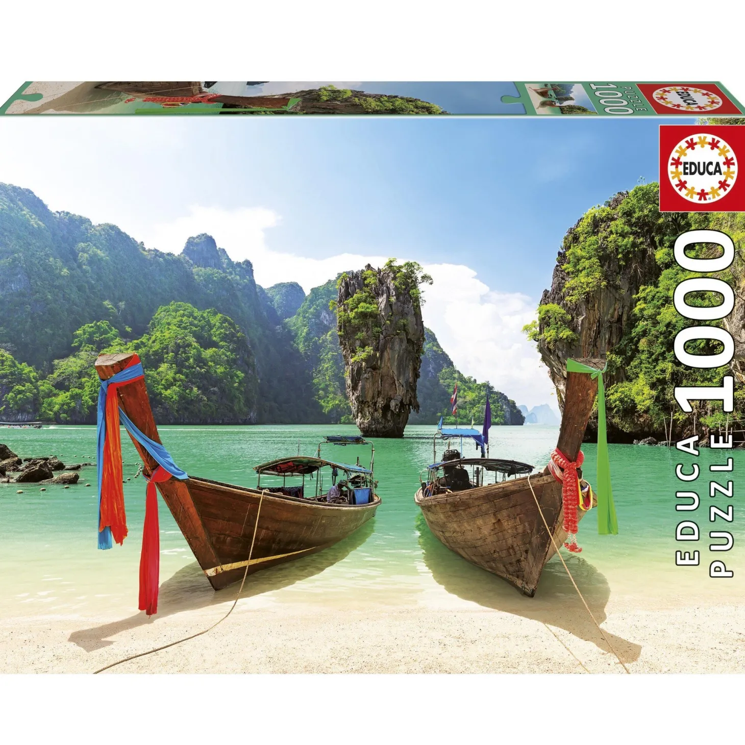 Educa Ile de James Bond Island à Thaïlande - puzzle de 1000 pièces