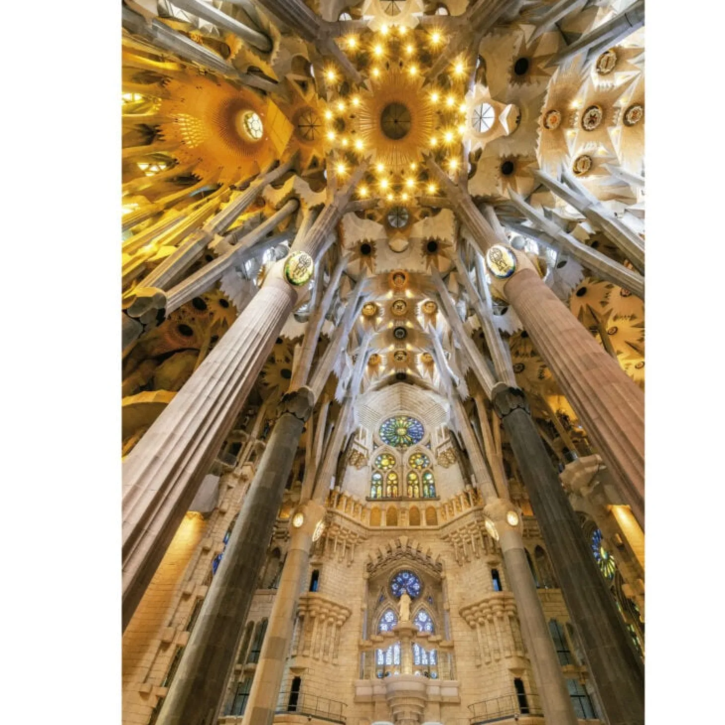 Educa Intérieur de la Sagrada Familia - puzzle de 1000 pièces