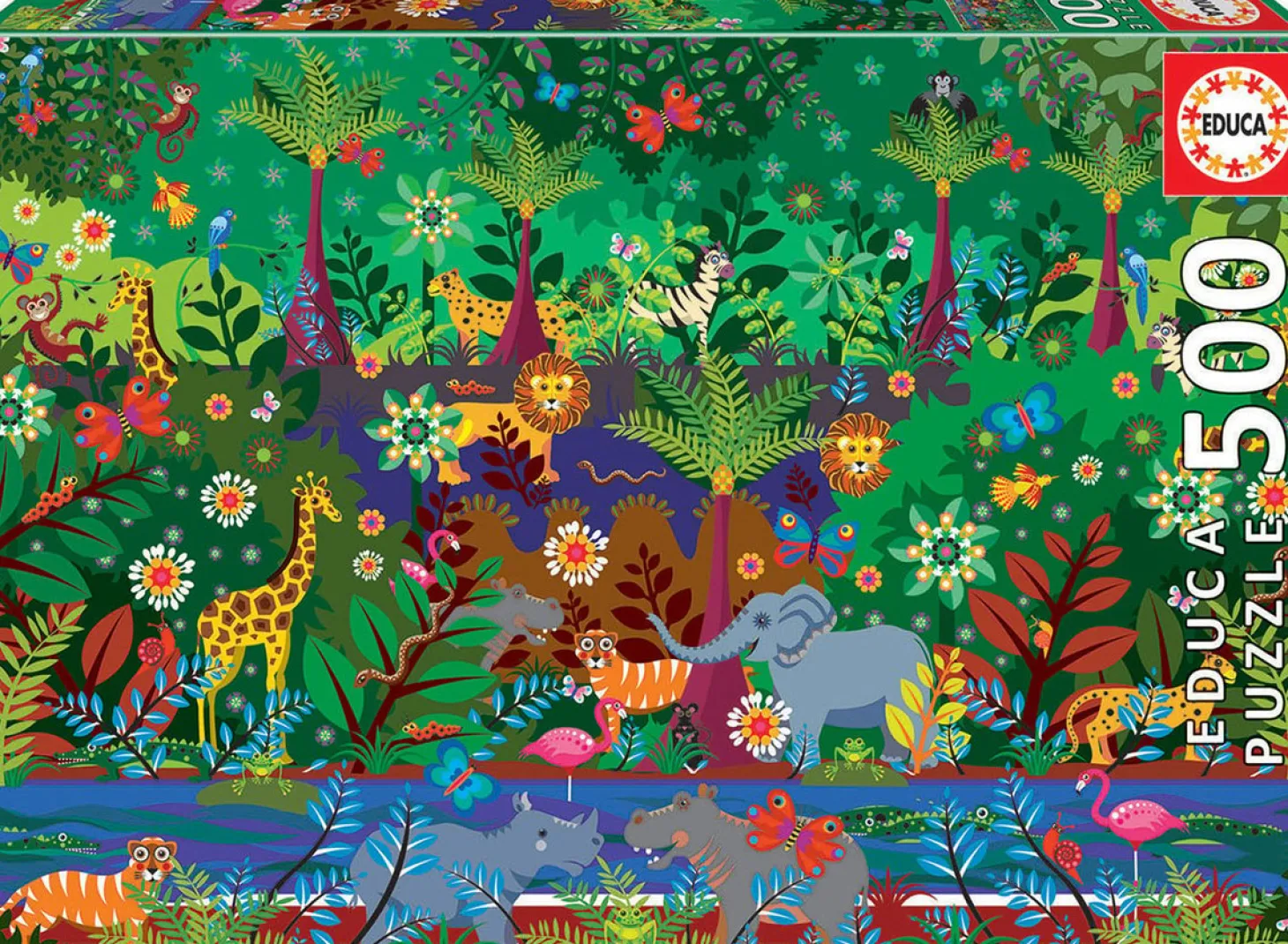 Educa Jungle - puzzle de 500 pièces