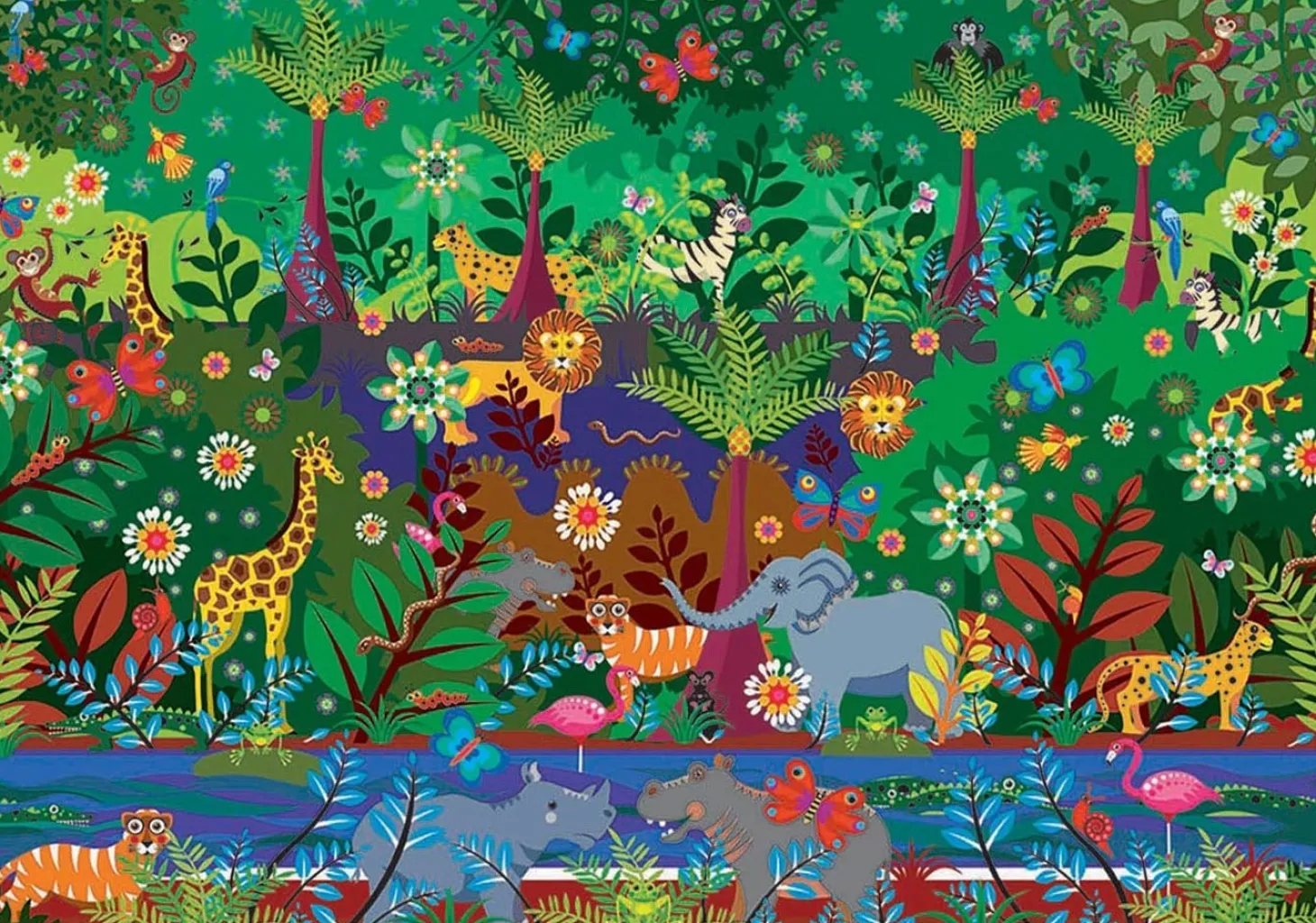 Educa Jungle - puzzle de 500 pièces