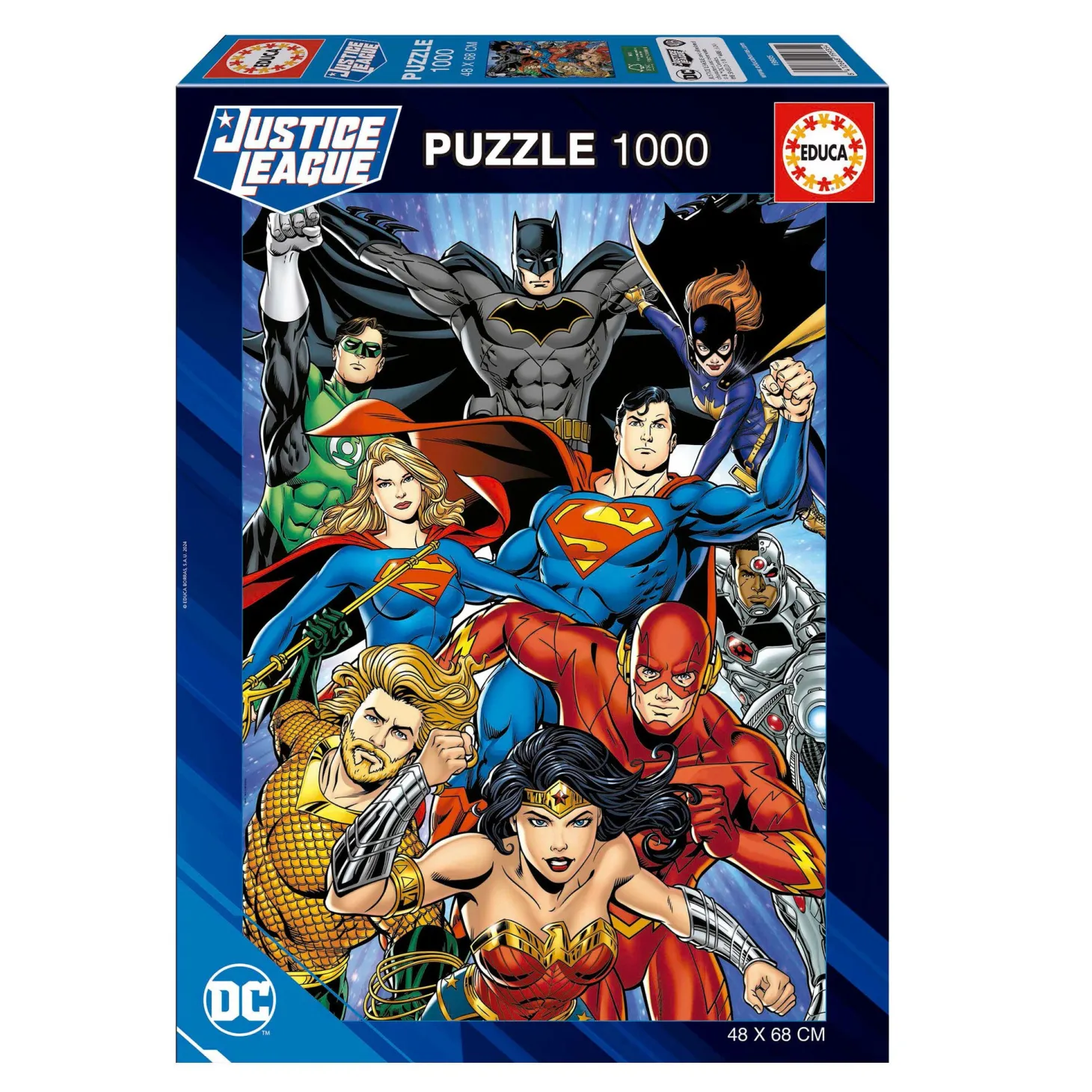 Educa Justice League - DC Comics - puzzle de 1000 pièces