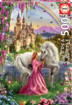 Educa La fée et la licorne - puzzle de 500 pièces