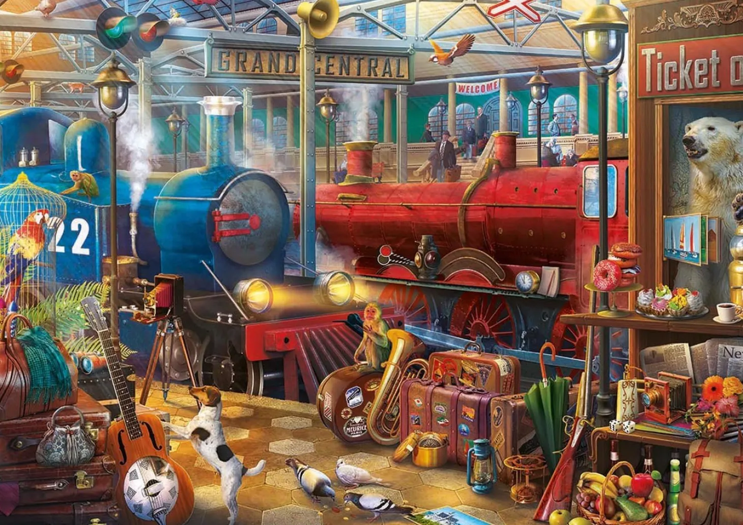 Educa La gare - puzzle de 500 pièces