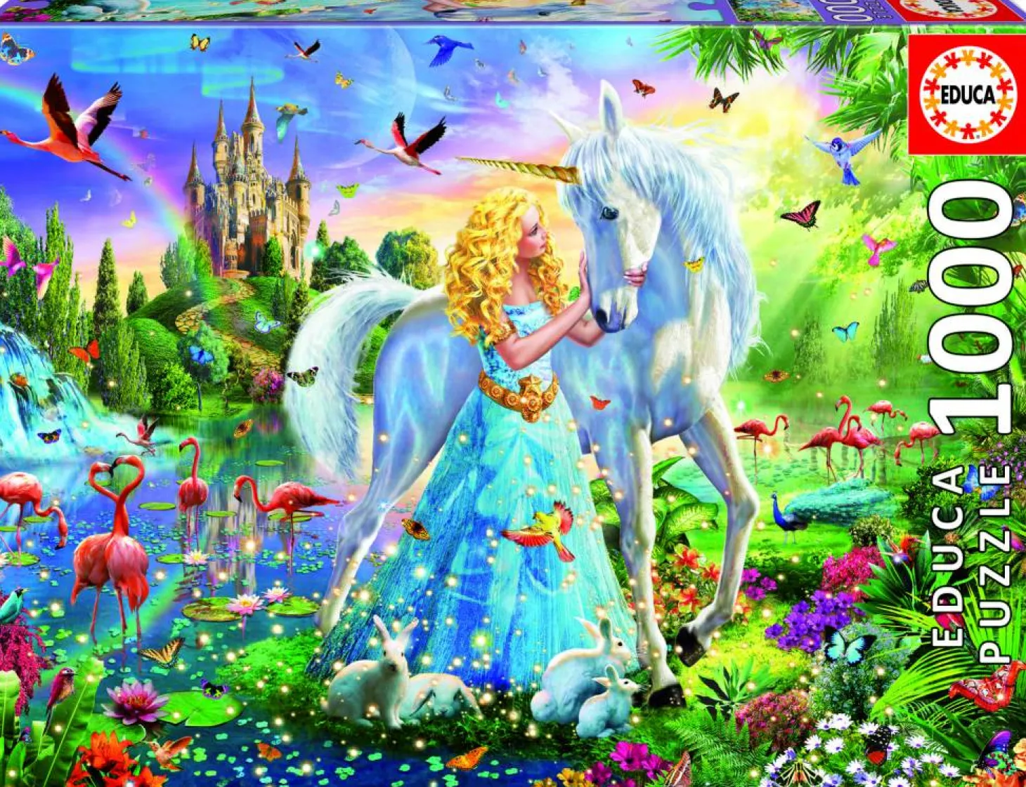 Educa La princesse et la licorne - puzzle de 1000 pièces