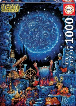 Educa L'astrologue - Glow in the Dark - puzzle 1000 pièces