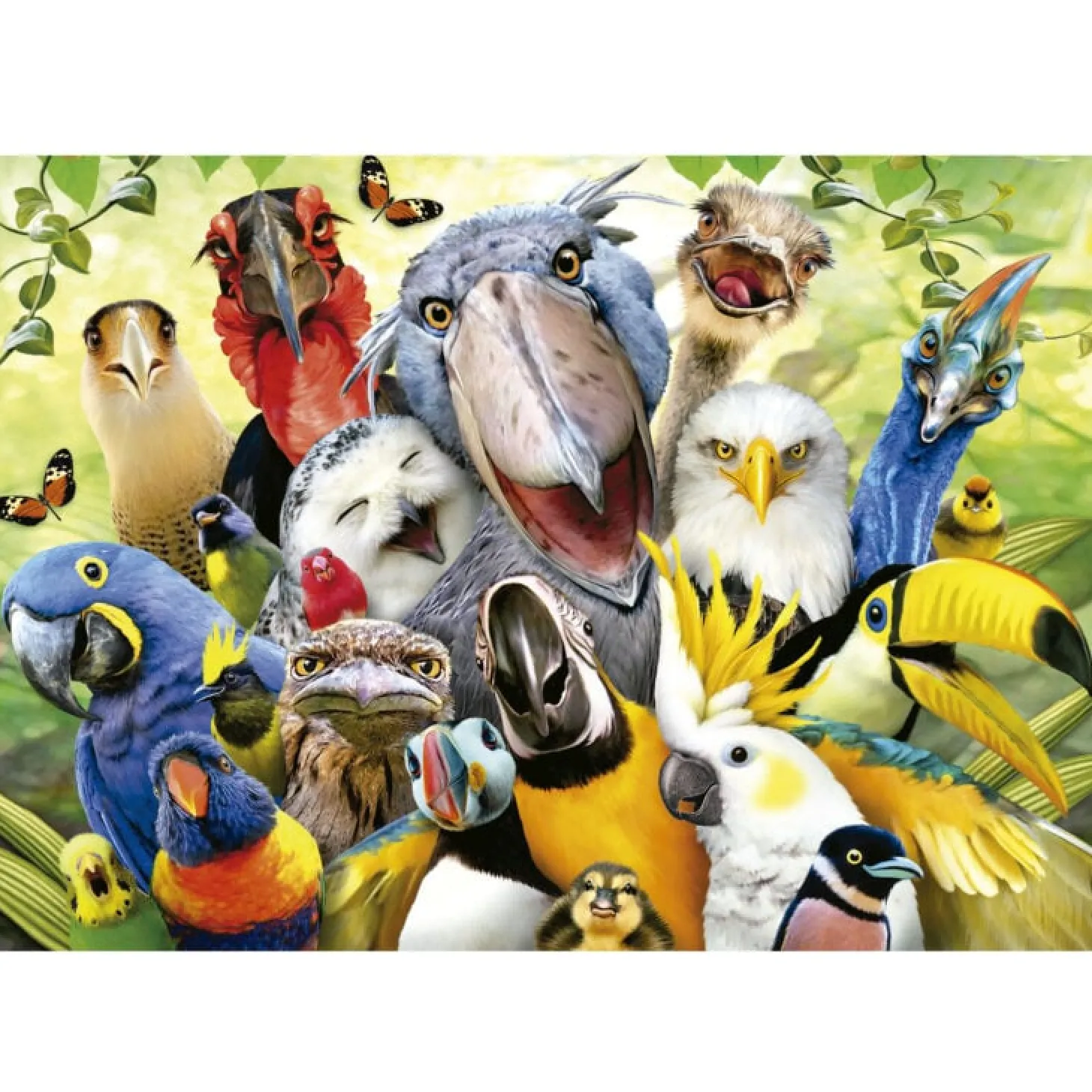 Educa Le Petit Oiseau Va Sortir - Selfie - puzzle de 500 pièces