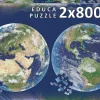 Educa Le Terre - 2 Puzzles circulaire - 800 pièces