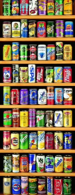 Educa Les boîtes de boissons gazeuses - 2000 pièces