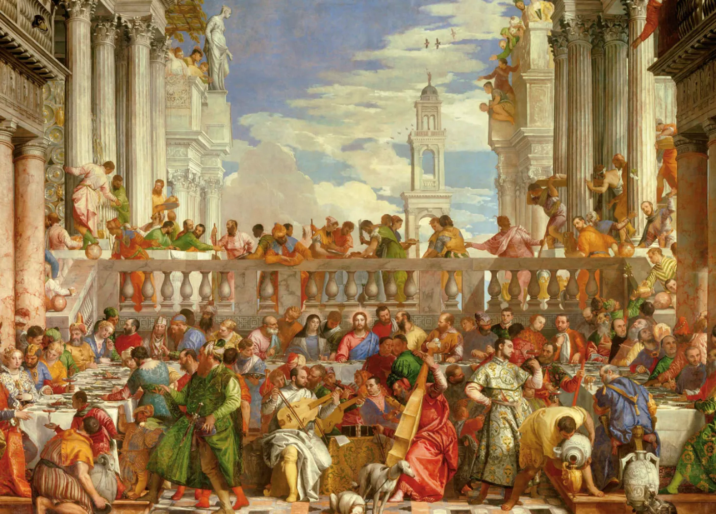 Educa Les Noces de Cana - Paolo Veronese - puzzle de 4000 pièces