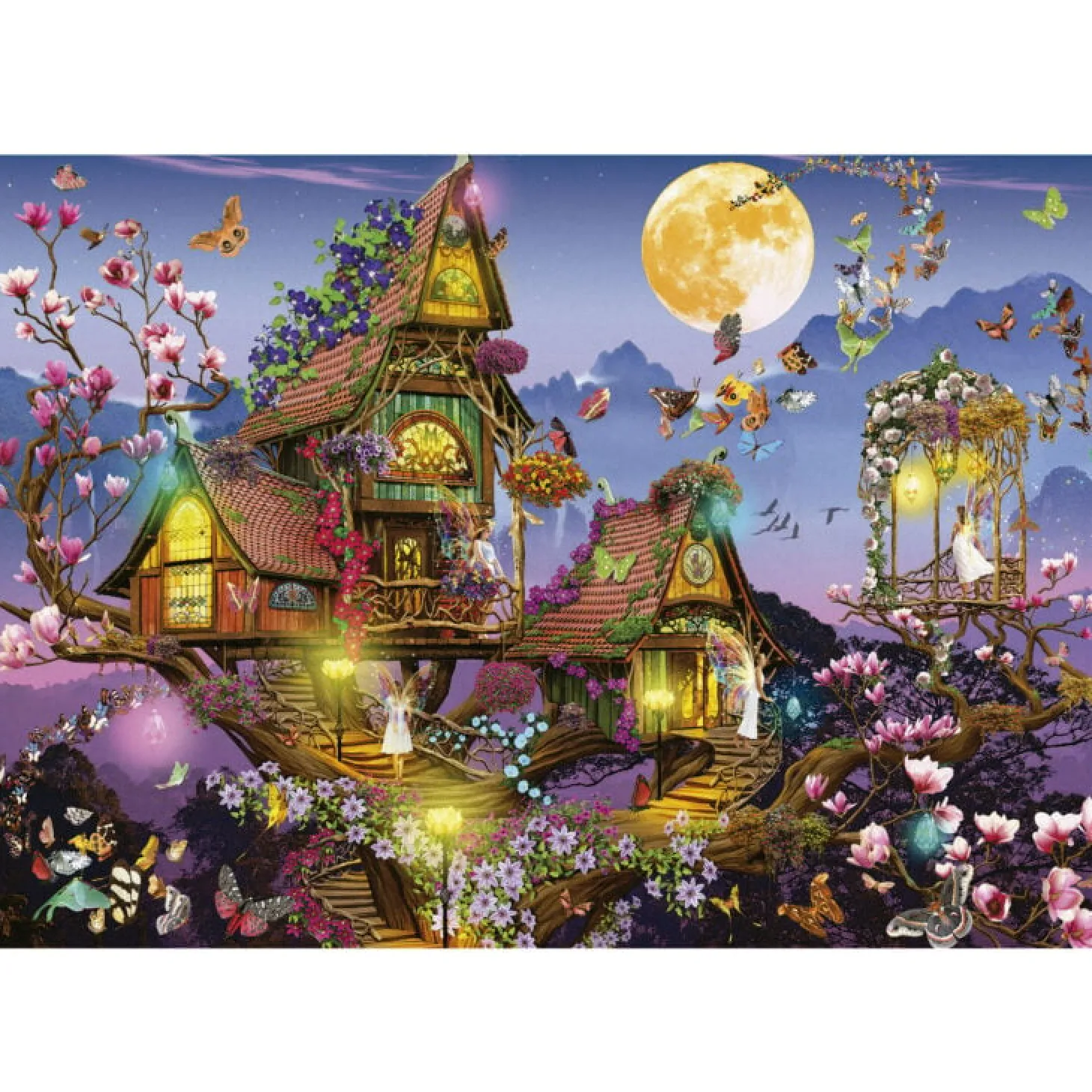 Educa Maison de conte de fée - puzzle de 500 pièces
