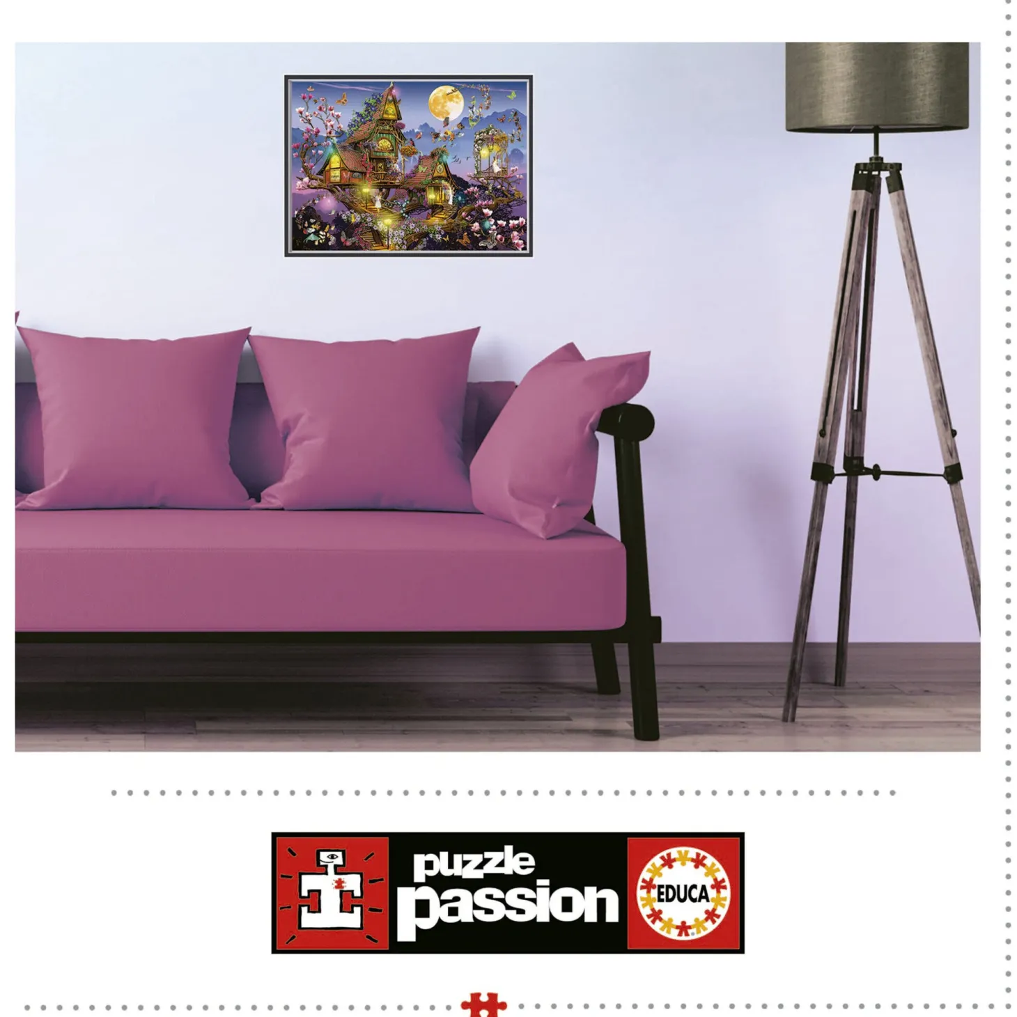 Educa Maison de conte de fée - puzzle de 500 pièces