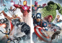 Educa Marvel Mania - 2 x 500 pièces puzzle