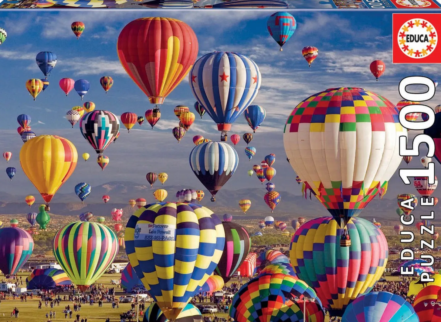 Educa Montgolfières - puzzle de 1500 pièces