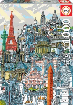 Educa Paris - Carlo Stanga - puzzle de 1000 pièces