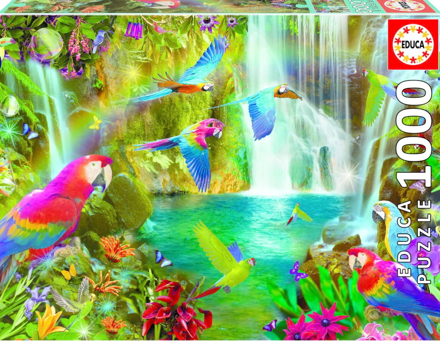 Educa Perroquets tropicaux - 1000 pièces