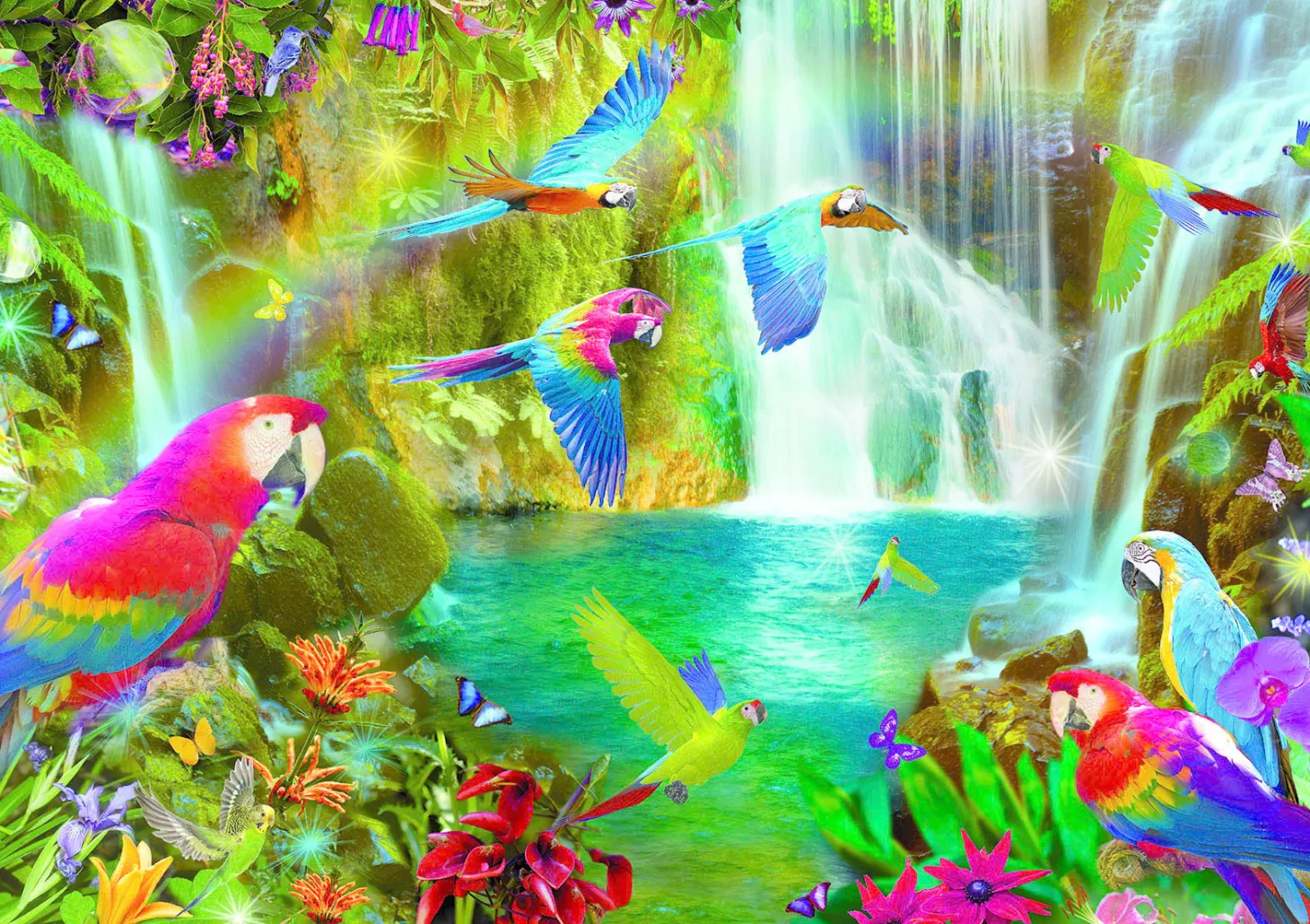 Educa Perroquets tropicaux - 1000 pièces