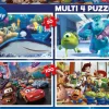 Educa Pixar - 4 pièces puzzles 50/80/100/150