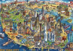 Educa Plan de New York - puzzle de 500 pièces