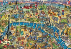 Educa Plan de Paris - puzzle de 500 pièces