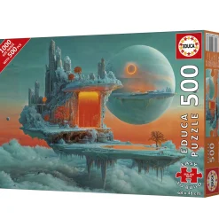 Educa Planète de Feu et de Glace - puzzle de 500 XL pièces
