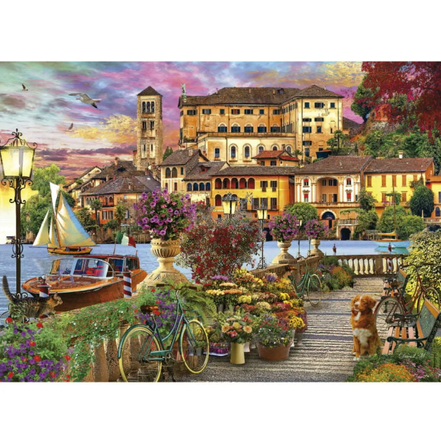 Educa Promenade Italienne - puzzle de 1500 pièces