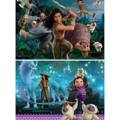 Educa Raya et le dernier dragon - 2 puzzles de 100 pièces