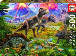 Educa Réunion des dinosaures - 500 pièces