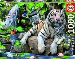 Educa tigres blancs du Bengale - 1000 pièces