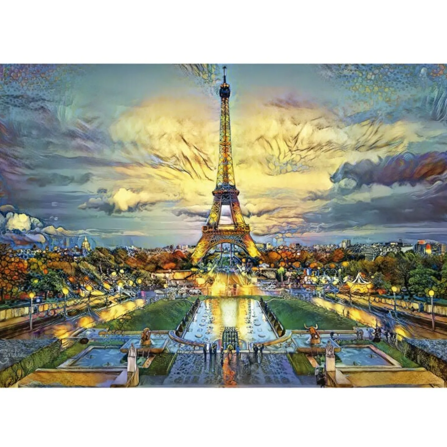 Educa Tour Eiffel - puzzle de 500 pièces