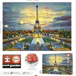Educa Tour Eiffel - puzzle de 500 pièces