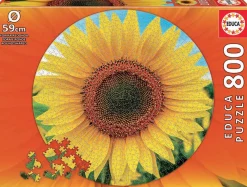 Educa Tournesol - Puzzle circulaire - 800 pièces
