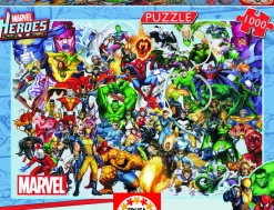 Educa Tous les super-héros de Marvel - puzzle de 1000 pièces