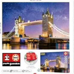Educa Tower Bridge, Londres - Glow in the Dark - puzzle 1000 pièces