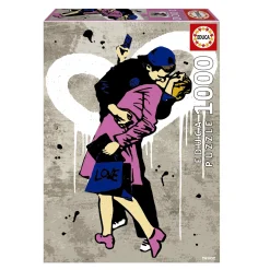 Educa TV boy le baiser - puzzle de 1000 pièces