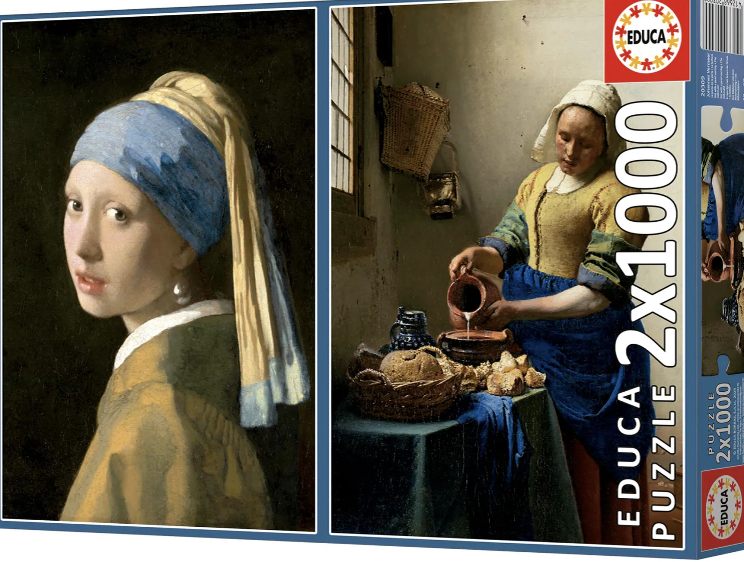 Educa Vermeer - 2 x 1000 pièces puzzle