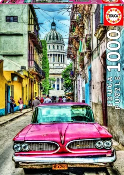 Educa Voiture ancienne à La Havane - puzzle de 1000 pièces