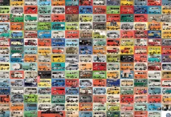 Eurographics Puzzles Volkswagen Groovy Bus - Collage - puzzle de 2000 pièces