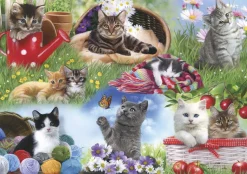 Gibsons Des chats - puzzle de 12 XXL pièces