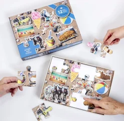 Gibsons Des chats - puzzle de 12 XXL pièces