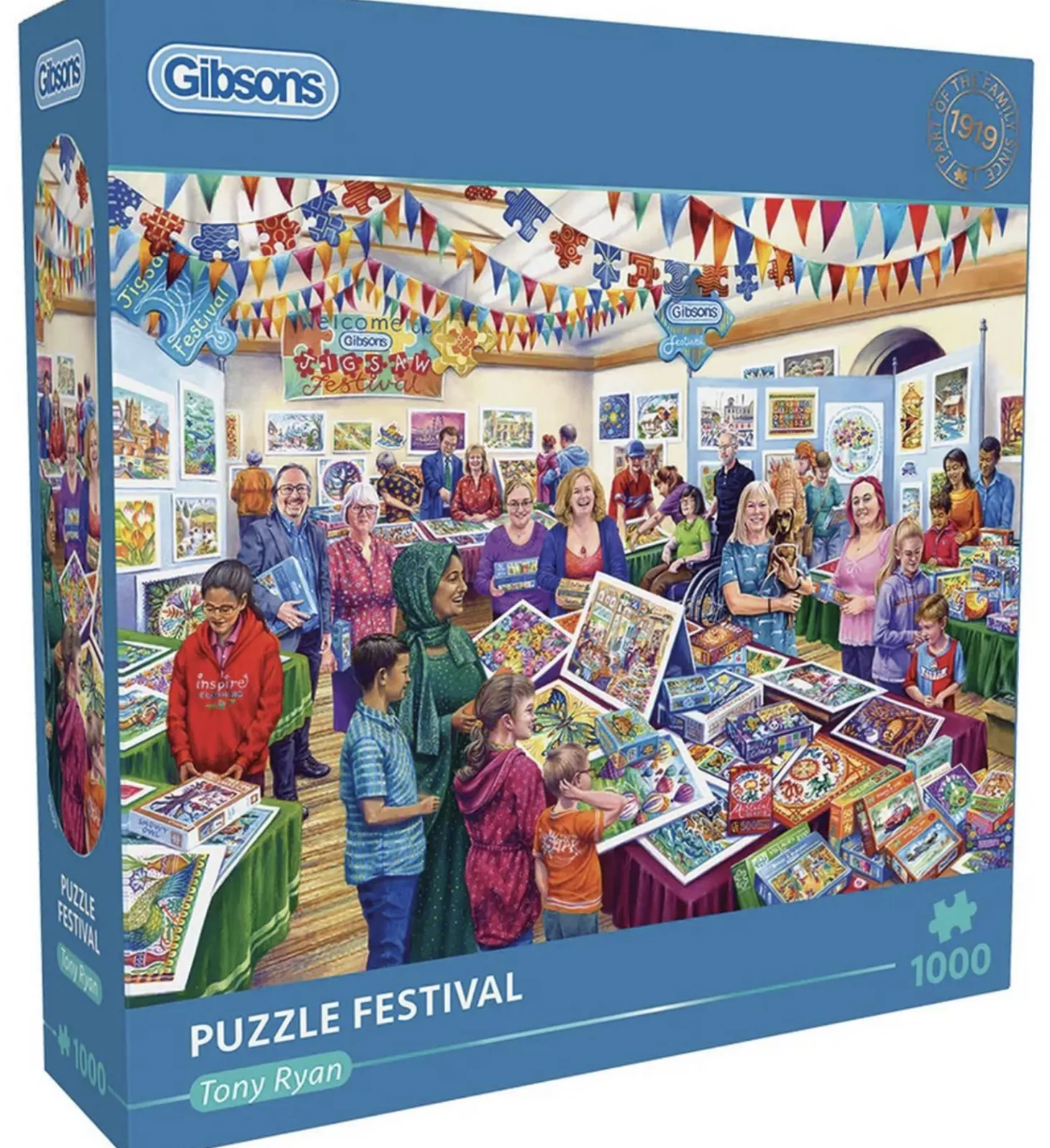Gibsons Festival du puzzle - puzzle de 1000 pièces