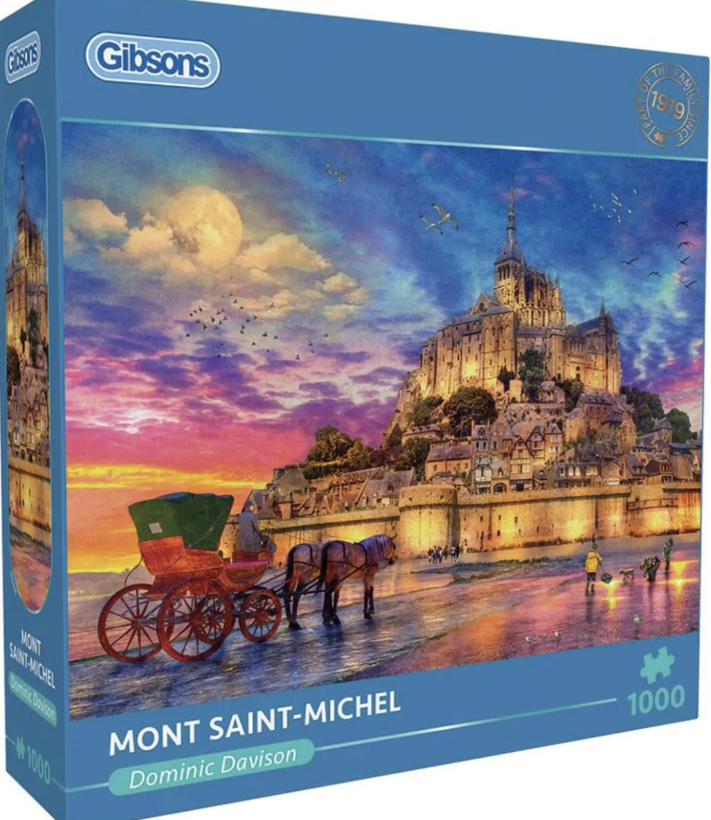 Gibsons Mont Saint-Michel - puzzle de 1000 pièces