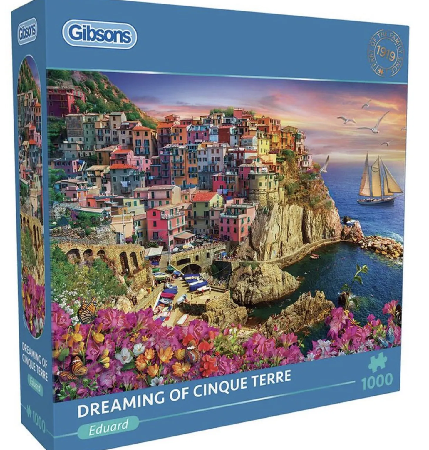 Gibsons Rêver de Cinque Terre - puzzle de 1000 pièces